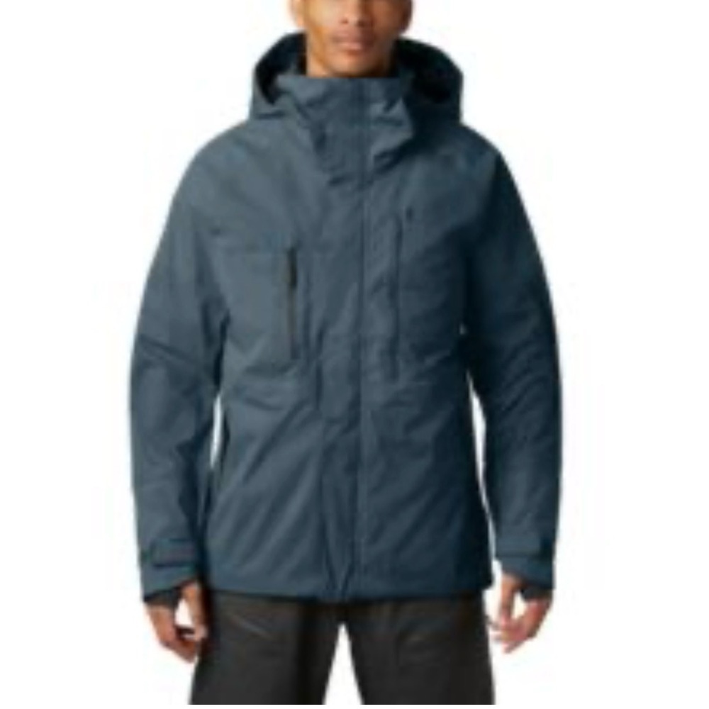 Mountain Hardwear Men's Firefall  Recco Deep Teal Jacket NWOT Medium